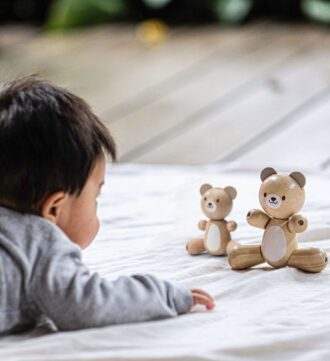 Ξύλινο αρκουδάκι παιχνίδι | Plan Toys